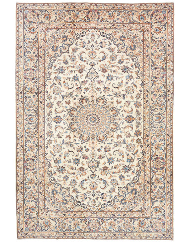 Kashan 197x300 Cm Kashan, Persia, Lana Cardata A Mano,