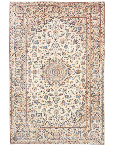 Kashan 197x300 Cm Kashan, Persia, Lana Cardata A Mano,