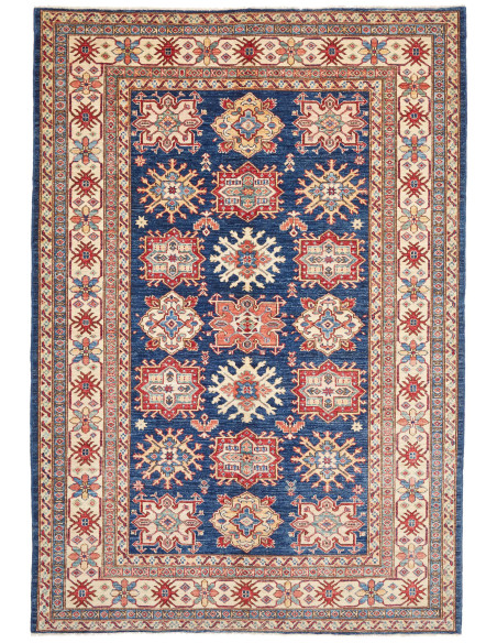 Kazak Fine 172x247 Cm Kazak Fine, Pakistan, Hand-carded Wool