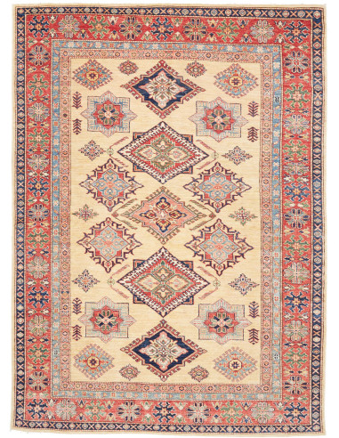 Kazak Fine 168x233 Cm Kazak Fine, Pakistan, Hand-carded Wool