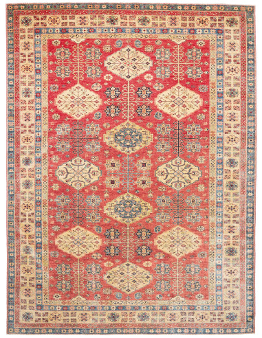 Rug Kazak Fine Pakistan 274x374 Terracotta Red
