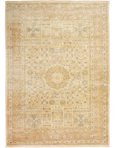Rug Mamlouk Pakistan 122x177 Sandy Beige With G