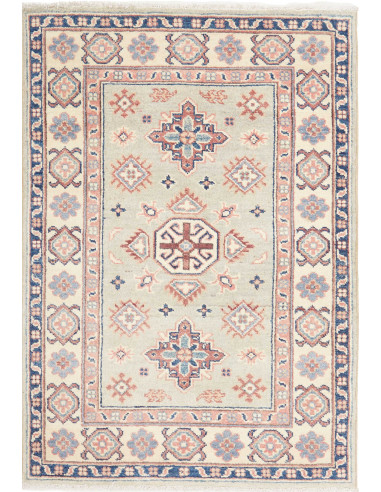 Tappeto Kazak Afghanistan 84x121 Verde Salvia C
