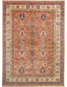 Tappeto Kazak Fine Pakistan 183x244 Terracota C