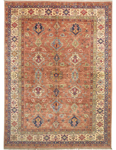 Tappeto Kazak Fine Pakistan 183x244 Terracota C