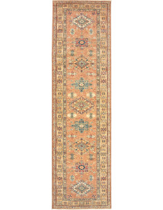 Rug Kazak Fine Pakistan 78x297 Terracotta Orang
