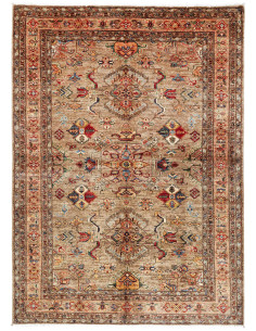 Rug Kazak Fine Pakistan 175x240 Beige Red