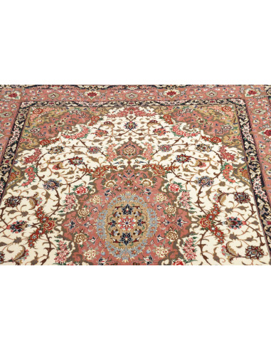 Tappeto Ilaam Persia 131x194 Rosa Antico Crema