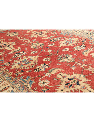 Kazak Fine 202x307 Cm Kazak Fine, Pakistan, Hand-carded Wool
