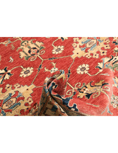 Kazak Fine 202x307 Cm Kazak Fine, Pakistan, Hand-carded Wool