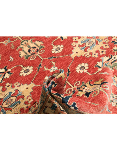 Kazak Fine 202x307 Cm Kazak Fine, Pakistan, Hand-carded Wool