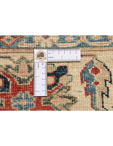 Kazak Fine 202x307 Cm Kazak Fine, Pakistan, Hand-carded Wool