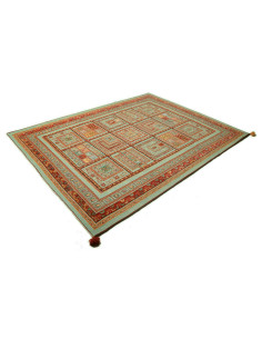 Nimbaft 210x274 Cm Nimbaft, Persia, Lana Cardata A Mano 2