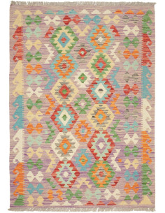 Kilim 105x147 Cm Kilim Afghanistan Lana Cardata A Mano