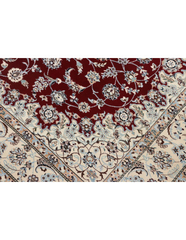 Nain 6la 135x217 Cm Nain 6la Persia Lana Cardata A Mano Seta