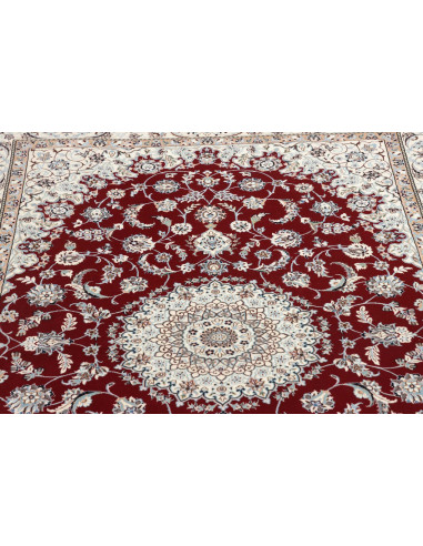 Nain 6la 135x217 Cm Nain 6la Persia Hand-carded Wool Silk