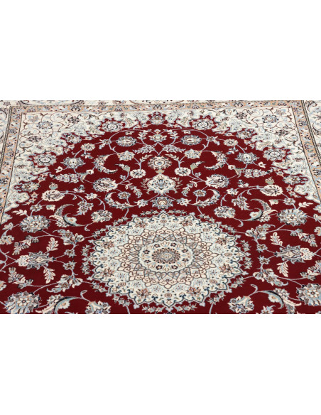 Nain 6la 135x217 Cm Nain 6la Persia Hand-carded Wool Silk
