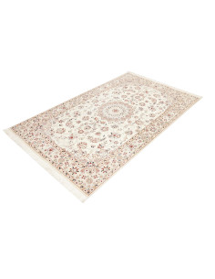 Tappeto Nain 9La Persia bianco beige 127x214 2