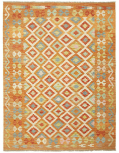 Kilim 148x199 Cm Kilim, Afghanistan, Hand-carded Wool warp: