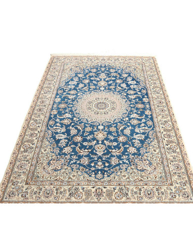 Nain 9la 150x235 Cm Nain 9la, Persia, Lana Cardata A Mano E
