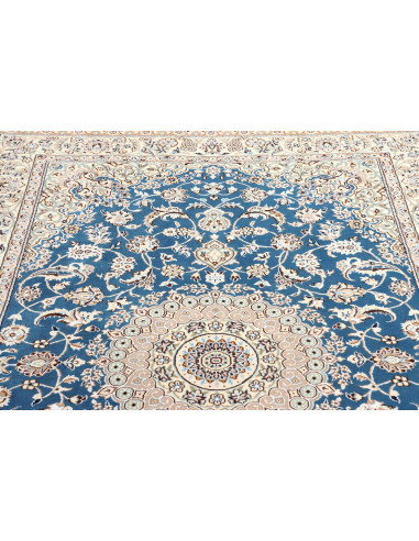 Nain 9la 150x235 Cm Nain 9la, Persia, Lana Cardata A Mano E
