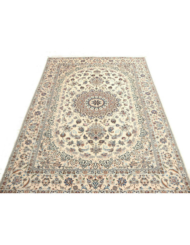 Nain 6la 150x231 Cm Nain 6la, Persia, Lana Cardata A Mano E