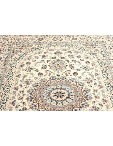 Nain 6la 150x231 Cm Nain 6la, Persia, Lana Cardata A Mano E