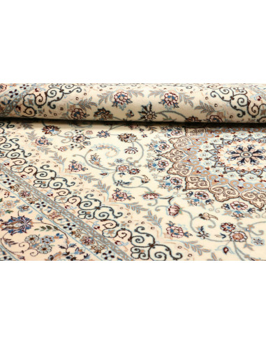 Nain 6la 150x231 Cm Nain 6la, Persia, Lana Cardata A Mano E