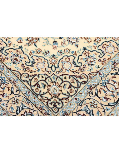 Nain 9la 130x218 Cm Nain 9la, Persia, Lana Cardata A Mano E