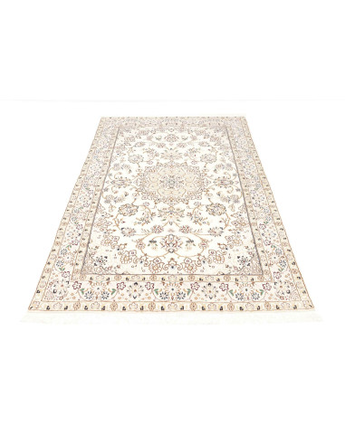 Tappeto Nain 9La Persia bianco azzurro 132x203