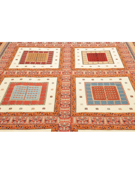 Nimbaft 250x350 Cm Nimbaft Persia Lana Cardata A Mano