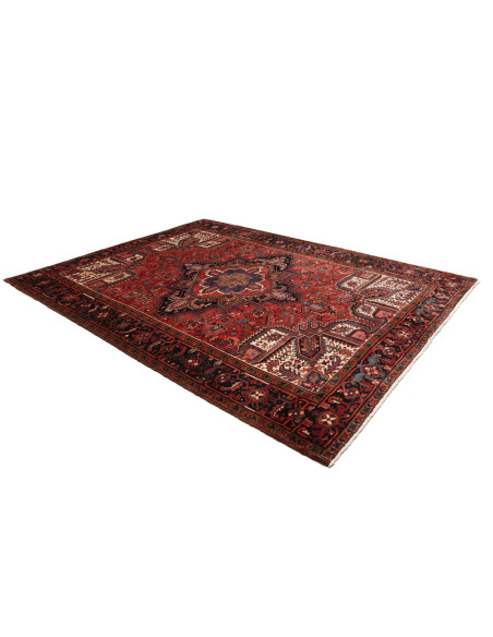 Gorawan 256x333 Cm Gorawan, Persia, Lana Cardata A Mano