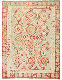 Kilim 159x207 Cm Kilim, Afghanistan, Lana Cardata A Mano