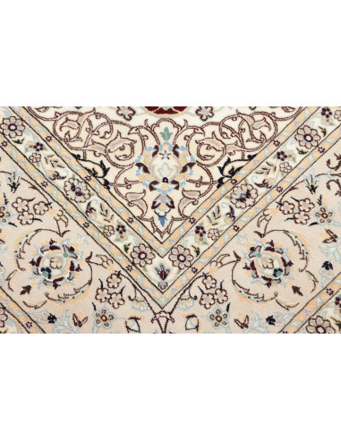 Nain 6la 157x157 Cm Nain 6la Persia Hand-carded Wool And