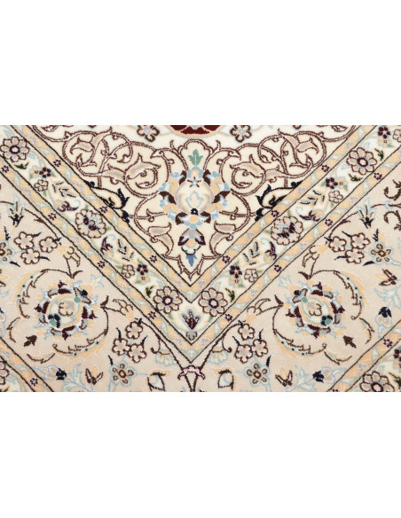 Nain 6la 157x157 Cm Nain 6la Persia Lana Cardata A Mano E