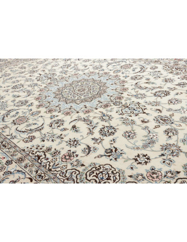 Nain 9la 197x293 Cm Nain 9la, Persia, Lana Cardata A Mano E