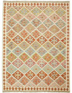 Kilim 150x198 Cm Kilim, Afghanistan, Hand-carded Wool,