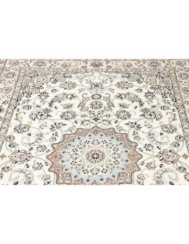 Rug Nain 9La Persia white sky blue 135x210