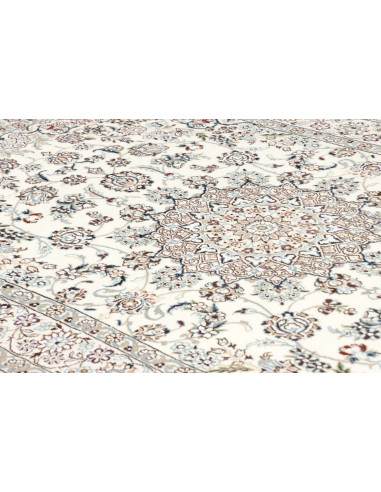 Rug Nain 9La Persia white green 130x208