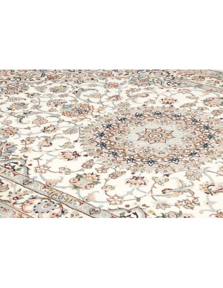 Tappeto Nain 9La Persia bianco azzurro 157x247