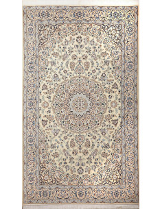 Nain 9la 130x218 Cm Nain 9la, Persia, Lana Cardata A Mano E