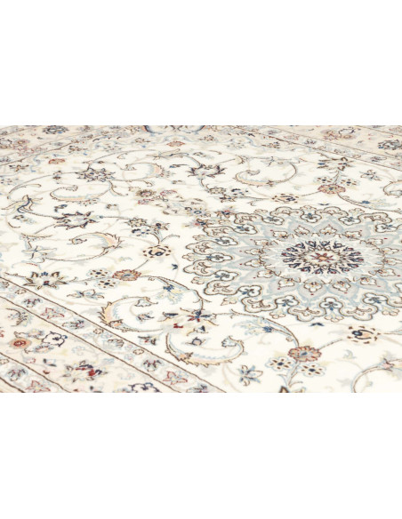 Tappeto Nain 9La Persia bianco azzurro 160x270
