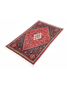 Abadeh 76x126 Cm Abadeh, Persia, Hand-carded Wool (warp: 2