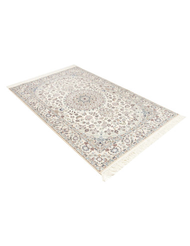 Tappeto Nain 9La Persia bianco azzurro 132x214