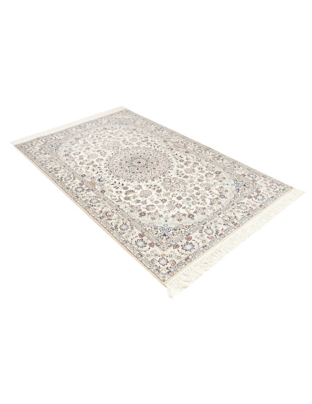 Tappeto Nain 9La Persia bianco azzurro 132x214