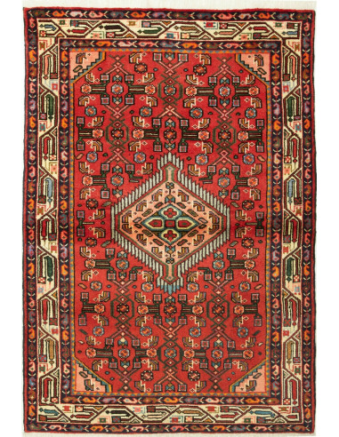 102x150 Cm Tappeto Nomade Persiano, Persia, Lana ordito: