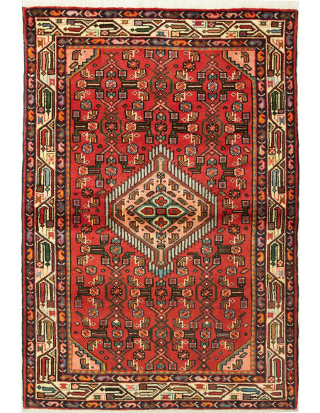 102x150 Cm Tappeto Nomade Persiano, Persia, Lana ordito: