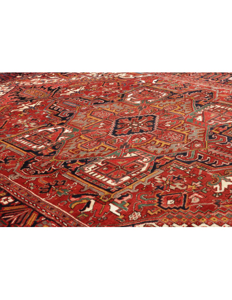 Tappeto Gorawan Persia 246x355 Rosso Intenso Bl