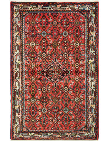 101x160 Cm Tribal Medallion Rug, Southern Persia, Wool,