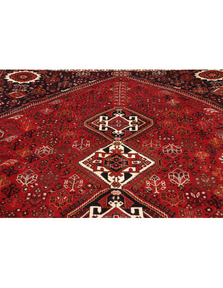 227x328 Cm Tappeto Persiano Tribale, Annodato A Mano